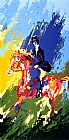 Leroy Neiman The Equestrianne painting